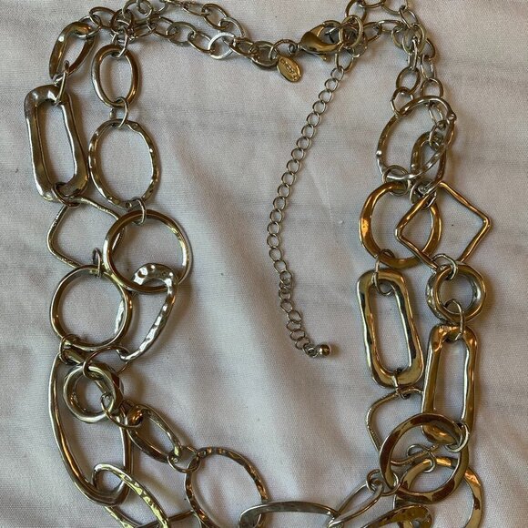 Chico's Multi Chain Necklace - Picture 1 of 3